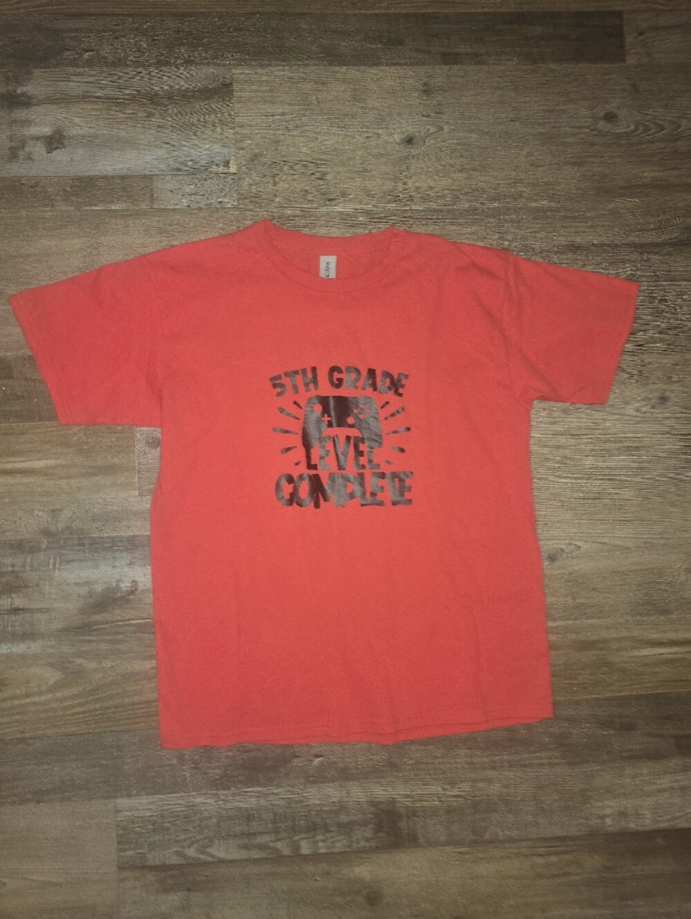 NWOT 5th Grade Level Complete Red Graphic Tee Size: XL